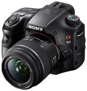 Sony Alpha SLT-A65 Kit. 20 и более Мп, зум: 14х и более