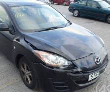 Накладки салазок сиденья Mazda 3 (BL), задний