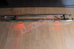 Накладка на порог. Toyota Land Cruiser Prado, TRJ125, TRJ12, RZJ120, KDJ125, GRJ120, TRJ120W, KDJ121, RZJ125, VZJ120, RZJ120W, KDJ120W, KDJ121W, VZJ12...