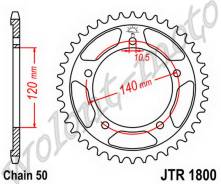Звезда ведомая PBR 4409 43 C45, Kak JTR1800.43