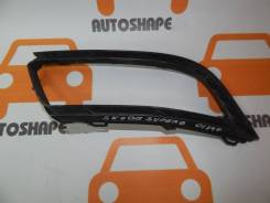 Ободок противотуманной фары. Skoda Superb