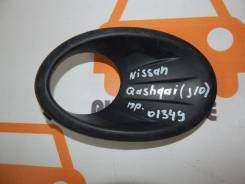 Ободок противотуманной фары. Nissan Qashqai, J10 Nissan Qashqai+2 Двигатели: MR20DE, HR16DE, M9R, K9K, R9M
