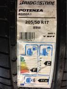 Bridgestone Potenza RE050A Run Flat. Летние, 2016 год, без износа, 1 шт