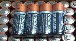 Батарейка Durasell AA за упаковку 4 шт-100 руб