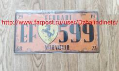 Табличка. Ferrari