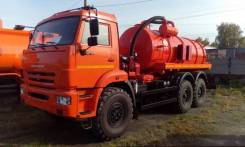 АКН-10-01-43118 на шасси Камаз-43118-3918-46 вакуумная (нефтепромыслов