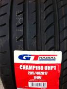 GT Radial Champiro UHP1. Летние, 2017 год, без износа, 1 шт