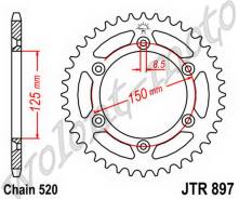 Звезда ведомая PBR 899 48 C45, КакJТR897.48