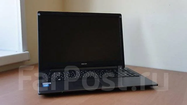 DEXP Aquilon. 15.6", 2,2����, ��� 2048 ��, ���� 500���, WiFi: 1, Bluetooth: 1, ����������� �� 4��. ����