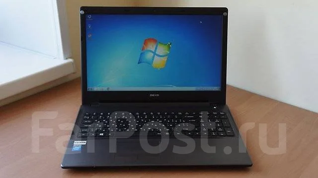 DEXP Aquilon. 15.6", 2,2����, ��� 2048 ��, ���� 500���, WiFi: 1, Bluetooth: 1, ����������� �� 4��. ����