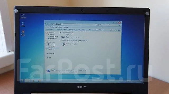 DEXP Aquilon. 15.6", 2,2����, ��� 2048 ��, ���� 500���, WiFi: 1, Bluetooth: 1, ����������� �� 4��. ����