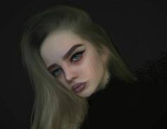 Рисую портреты в графике