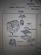 Сервопривод заслонок печки. Toyota: Progres, Crown, Brevis, Origin, Aristo, IS200, Harrier Двигатели: 1JZFSE, 2JZFSE, 1JZGE, 2JZGE, 1UZFE, 1GFE, 2JZGT...