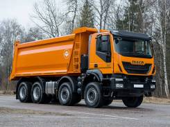 Iveco Trakker. Самосвал 8х4, 13 000 куб. см., 30 000 кг.