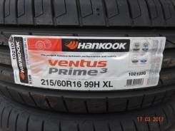Hankook Ventus Prime 3 K125. Летние, 2017 год, без износа, 4 шт