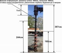 Шнеки для мотобуров.