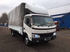 Hino Dutro. Hino dutro 2004г. В. Бортовая с тентом Бабочка! простой ТНВД!, 5 300 куб. см., 4 000 кг.