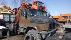 Краз. КРАЗ-6520 сед. тягач с КМУ - 5т, 6 000 куб. см., 20 000 кг.