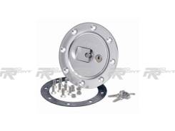 Лючок бензобака с ключом (матовый алюминий) Sparco 27004OA