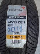 Kumho Ecsta SPT KU31. Летние, 2010 год, без износа, 4 шт
