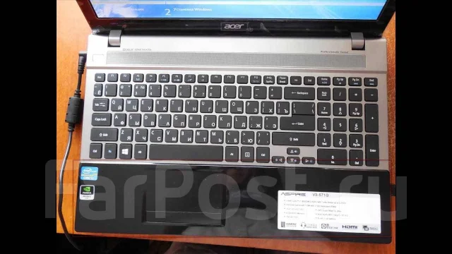 Acer Aspire V3-571G. 15.6", ��� 4 ��, ���� 500���, WiFi: 1, Bluetooth: 1, ����������� �� 1��. ����