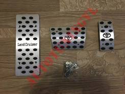 Накладка на педаль. Toyota Land Cruiser, GRJ200, J200, URJ200, URJ202, URJ202W, UZJ200, UZJ200W