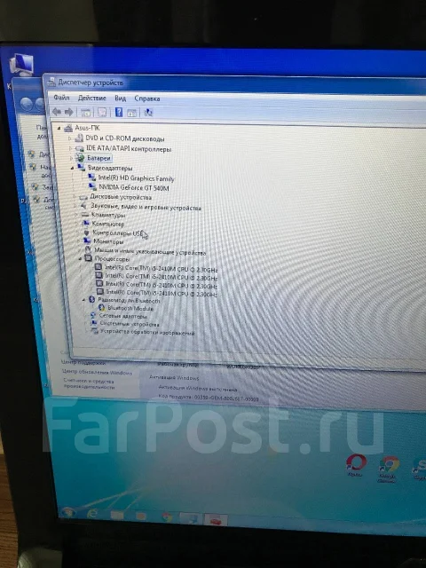 Asus N73SV. 17.3", 2,3����, ��� 6 ��, ���� 1 000���, WiFi: 1, Bluetooth: 1, ����������� �� 2��. ����