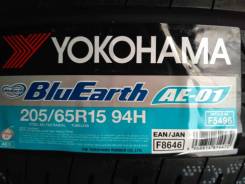 Yokohama BluEarth AE-01. Летние, 2017 год, без износа, 1 шт
