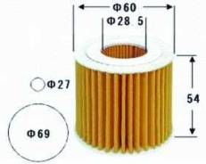 Фильтр масляный. Toyota: Vitz, iQ, Ractis, bB, Passo, Porte, Spade, Corolla Axio, Passo Sette, Corolla Fielder, Belta Двигатели: 1NRFE, 1KRFE, 3SZVE...