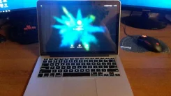 Apple MacBook Pro 13 2014 Mid MGX72 with Retina display. 13.3", 2,6����, ��� 8 ��, ���� 256���, WiFi, Bluetooth, ����������� �� 7��. ����