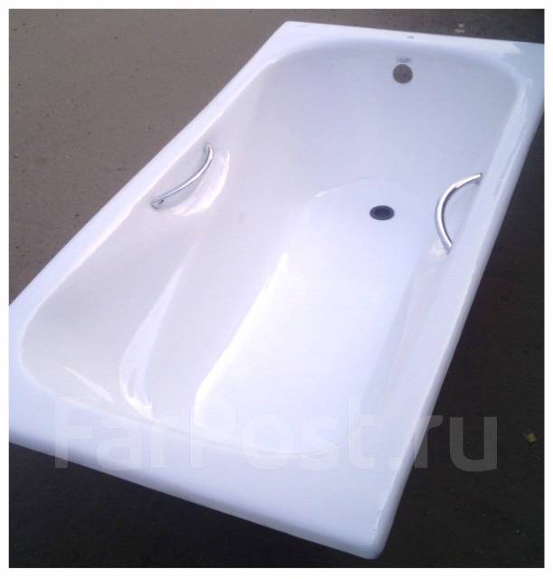 Чугунная ванна "Donni" с ручками 1500х750х410 Качество! Гарантия ...