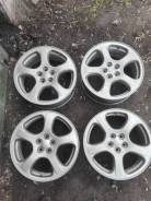 Колеса на Subaru R17 с резиной Yokohama Ice Guard. 7.0x17 5x100.00 ET53 ЦО 56,1 мм.