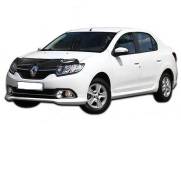 Дефлектор капота. Renault Logan