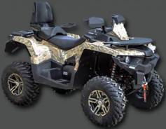 Stels ATV 800G Guepard Touring EPS, 2017. есть птс, без пробега