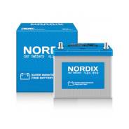 Nordix. 55 А.ч., левое крепление, производство Корея