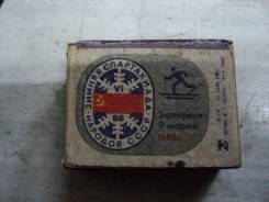 Спичечный коробок . раритет .1986 год. Оригинал