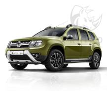 Накладка на порог. Renault Duster, HSA, HSM Двигатели: K4M, K9K, F4R. Под заказ