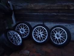 Продам летние шины с дисками 215. 7.0x17 4x114.30, 5x114.30