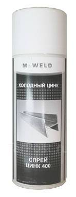 Спрей холодный цинк Zincosil 400 M-Weld - Инструменты и строительное ...