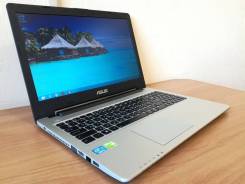 Asus K56CB-XO129H. 15.6", 2,6 ГГц, ОЗУ 8192 МБ и больше, диск 750 Гб, WiFi, Bluetooth, аккумулятор на 3 ч.