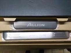 Накладка на порог. Toyota Allion