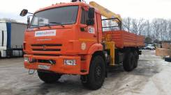 Soosan SCS736LII. КМУ Камаз 43118 + верх. упр. 2015 г. в., пр. 10500 км., 11 111 куб. см., 12 000 кг.