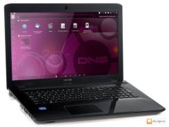 DNS. 17.1", 2,5 ГГц, ОЗУ 4096 Мб, диск 500 Гб, WiFi, Bluetooth, аккумулятор на 2 ч.