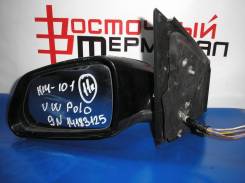 Зеркало заднего вида боковое. Volkswagen Polo, 9N3