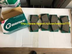 Колодки тормозные. Lexus LX450d, URJ201, URJ202, VDJ201 Lexus LX570, URJ201, URJ201W, URJ202, VDJ201 Lexus LX460, URJ201, URJ202, VDJ201 Toyota Land C...
