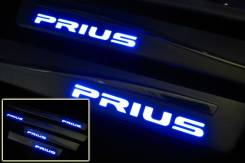 Накладка на порог. Toyota Prius. Под заказ