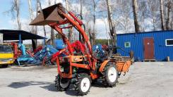 Kubota. Продается японский мини трактор бп по РФ с Фронтальником, 600 куб. см.