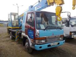 Mitsubishi Fuso. Продается автокран , 7 544 куб. см., 5 000 кг., 24 м.