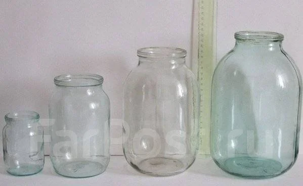 Банки трёх литровые во Владивостоке