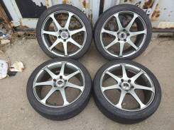 Avs 7 model R18 с резиной. 7.5x18 5x114.30 ET45